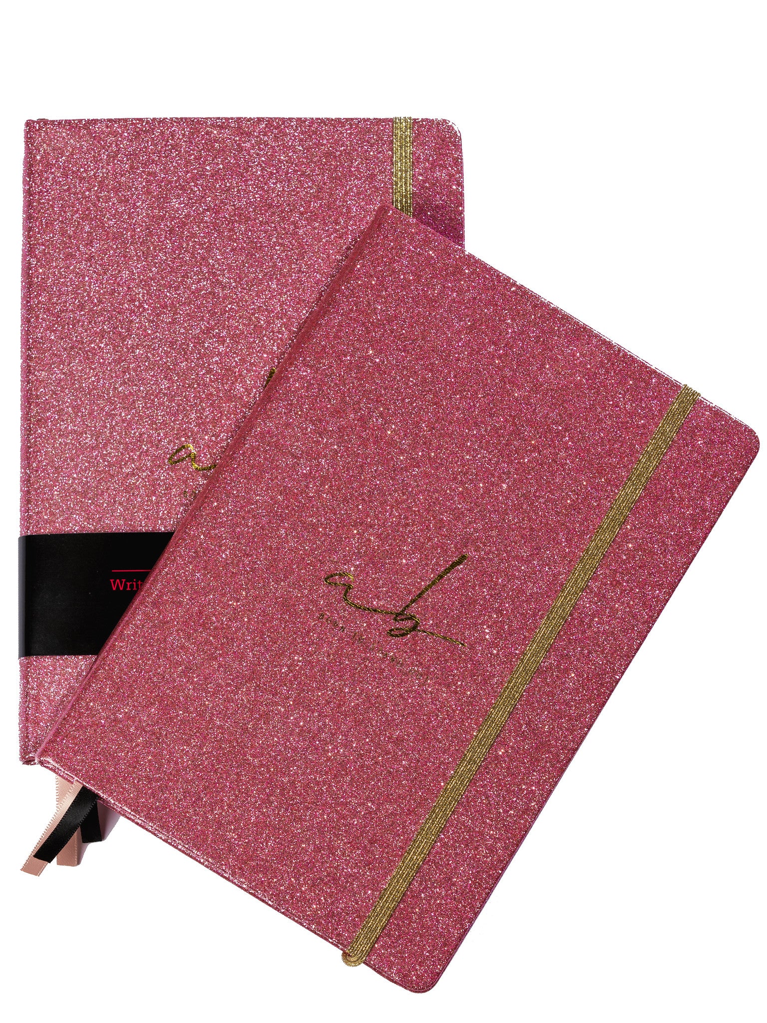 Aidan Buys Sparkle Journal – Pink Glitter