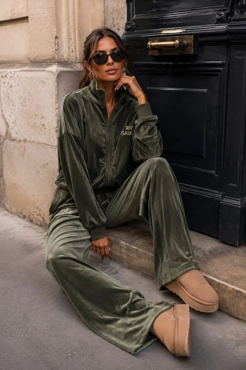 Ensemble Velvet Vibe – Kaki