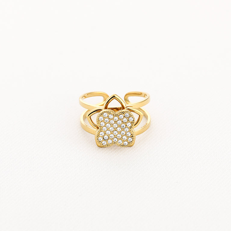 Spinner Ring - Clover