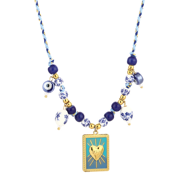 Bedel Ketting Strand - Beach Blue