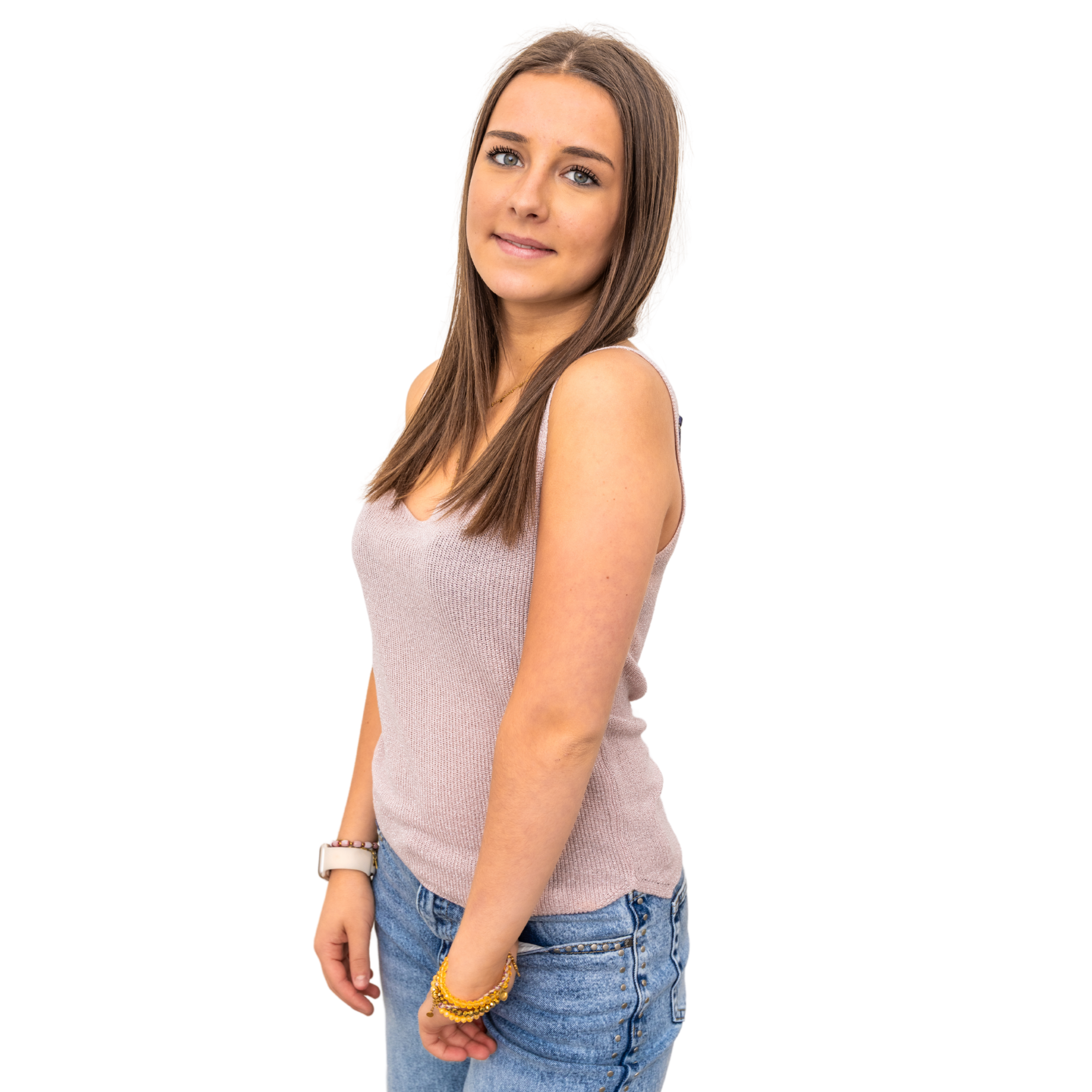 Shimmery Summer Top – Pink