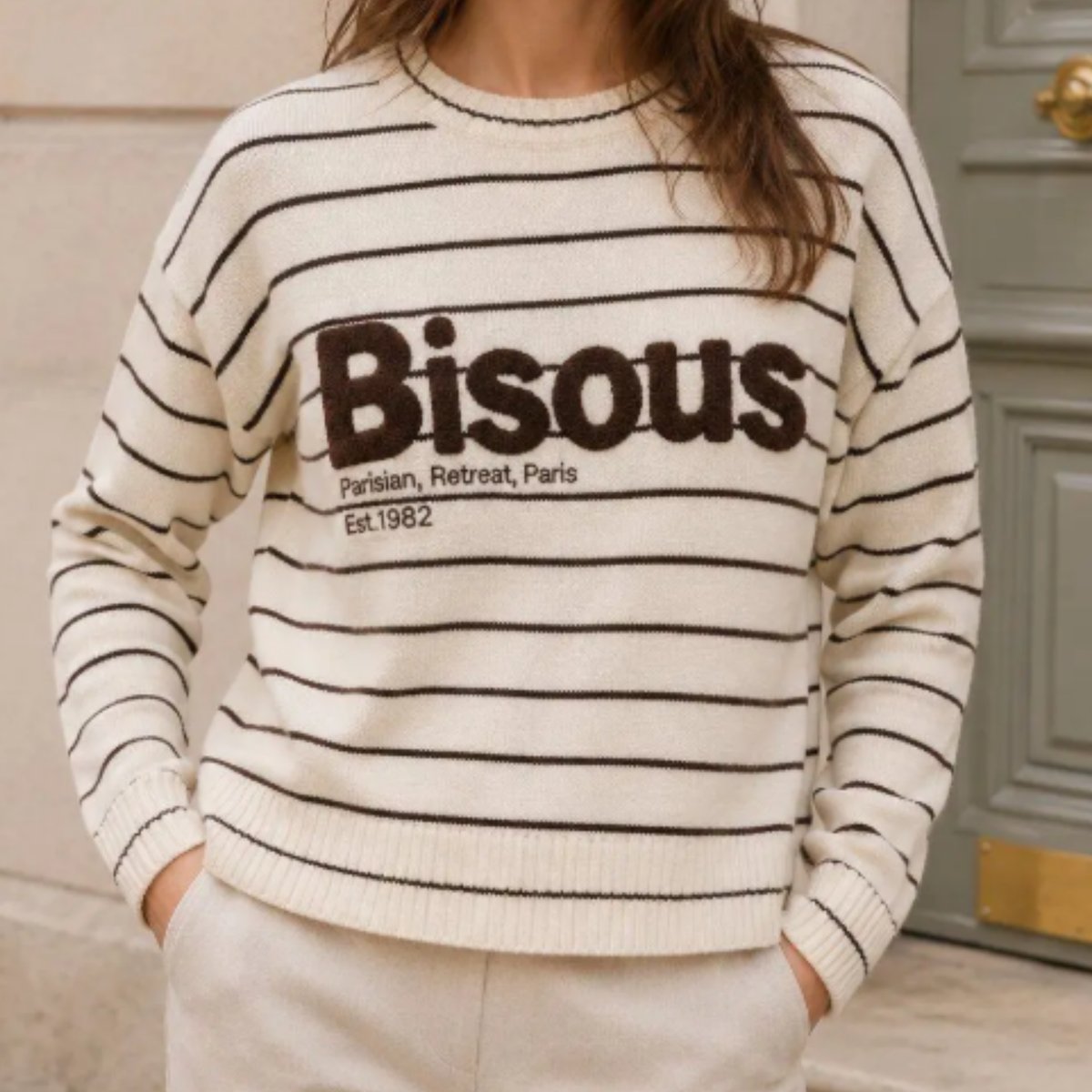 Bisous Knit – Beige 🤍