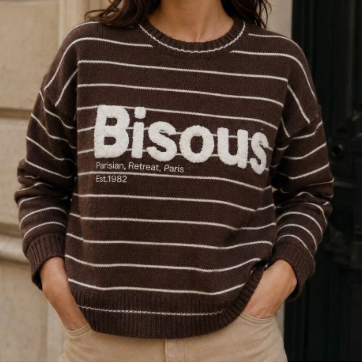 Bisous Knit – Chocolate 🤎