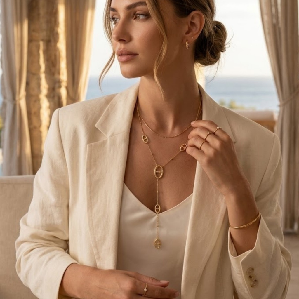 Golden Drop Necklace ✨