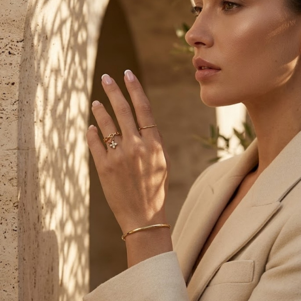 Pink Crush Ring – Gold 🩷