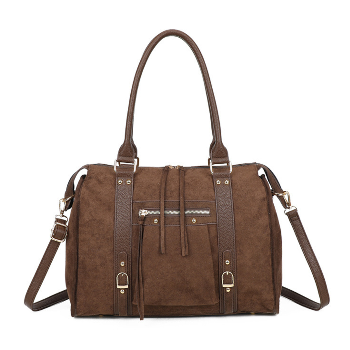 Campus Suede Bag – Chocolate 🤎