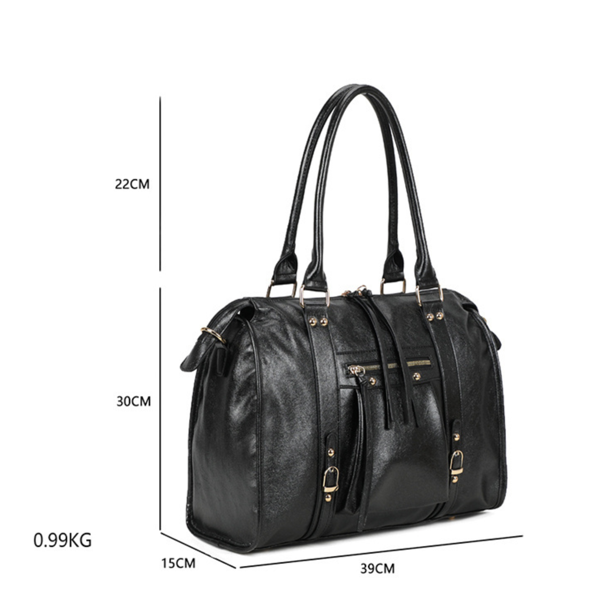 Campus Classic Bag – Black 🖤