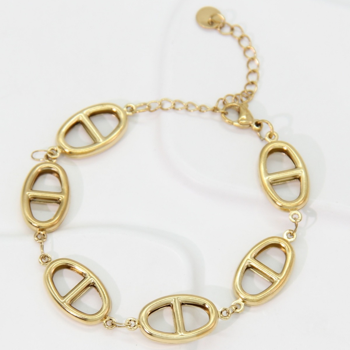 Golden Links Bracelet ✨
