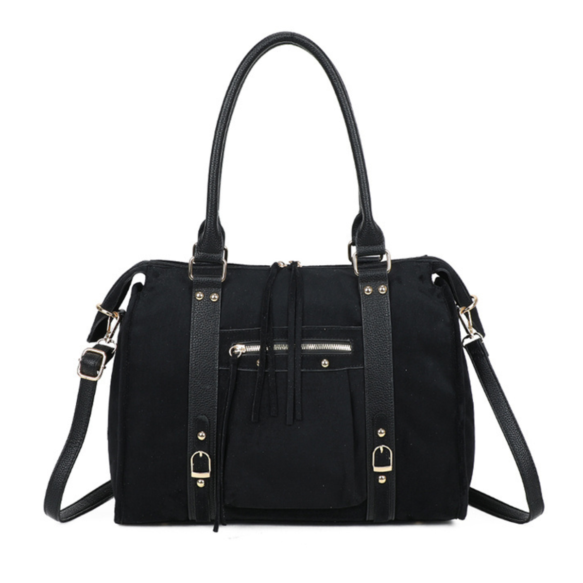 Campus Suede Bag – Black 🖤