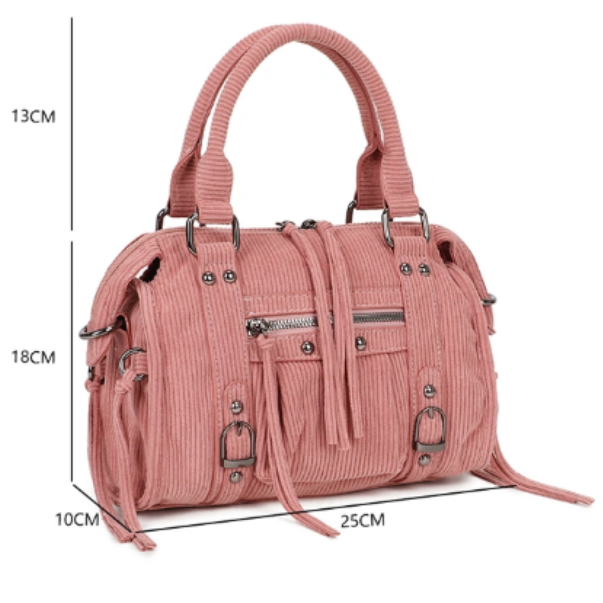 City Cord Bag – Dusty Rose
