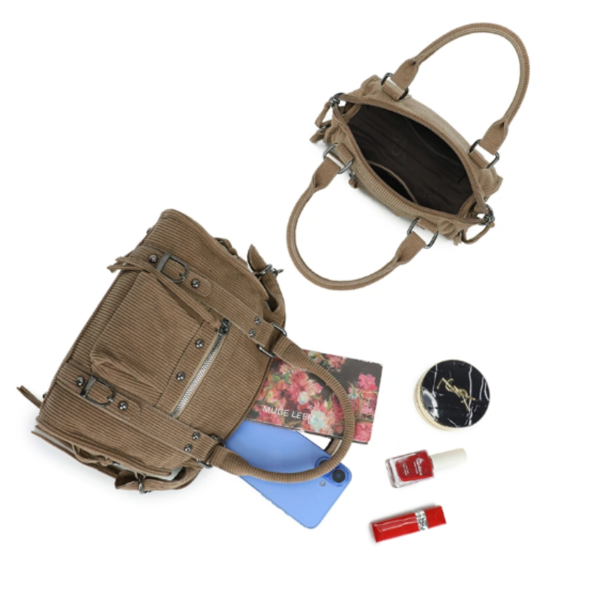 City Cord Bag – Taupe
