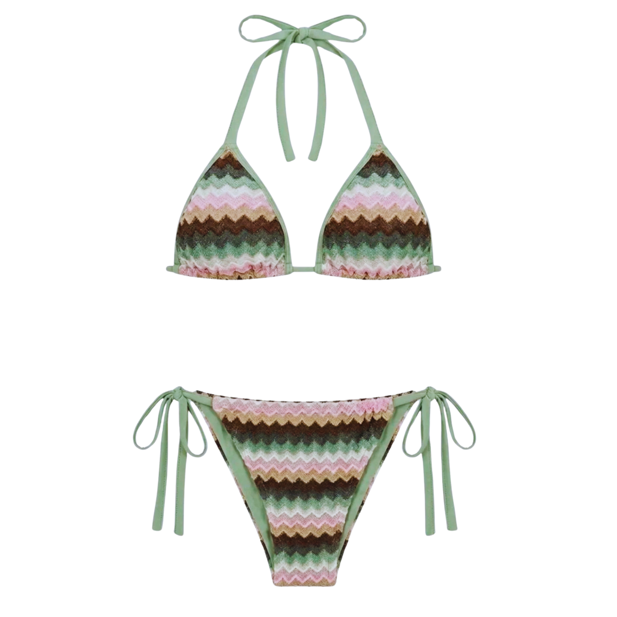 🌿 Malibu Bikini - Sage Green
