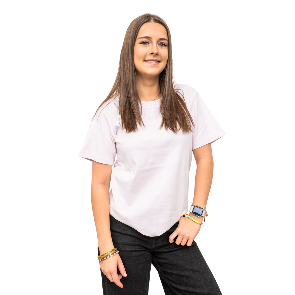 Aidan Essential T-shirt - Blush Pink