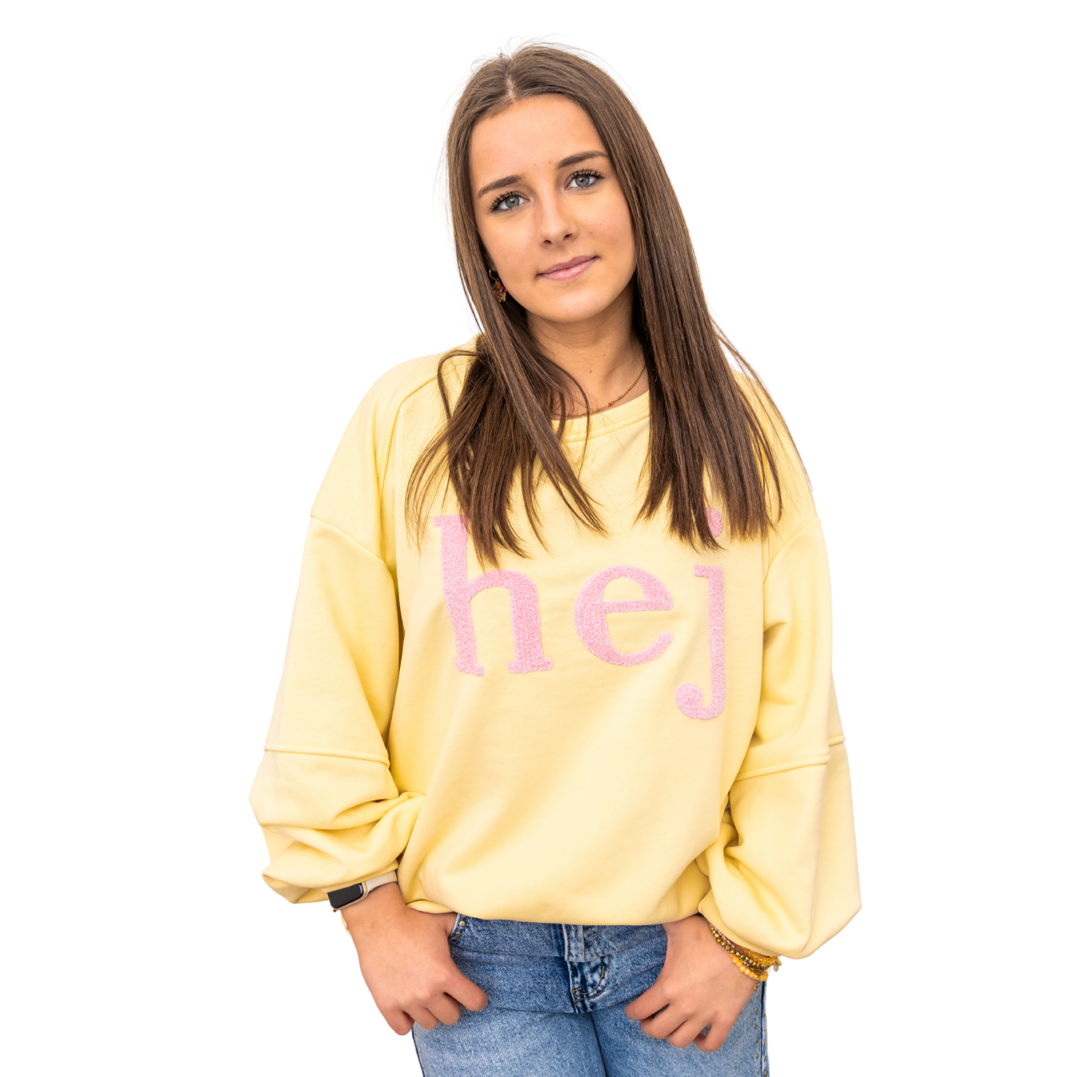 Hej Sweater – Yellow