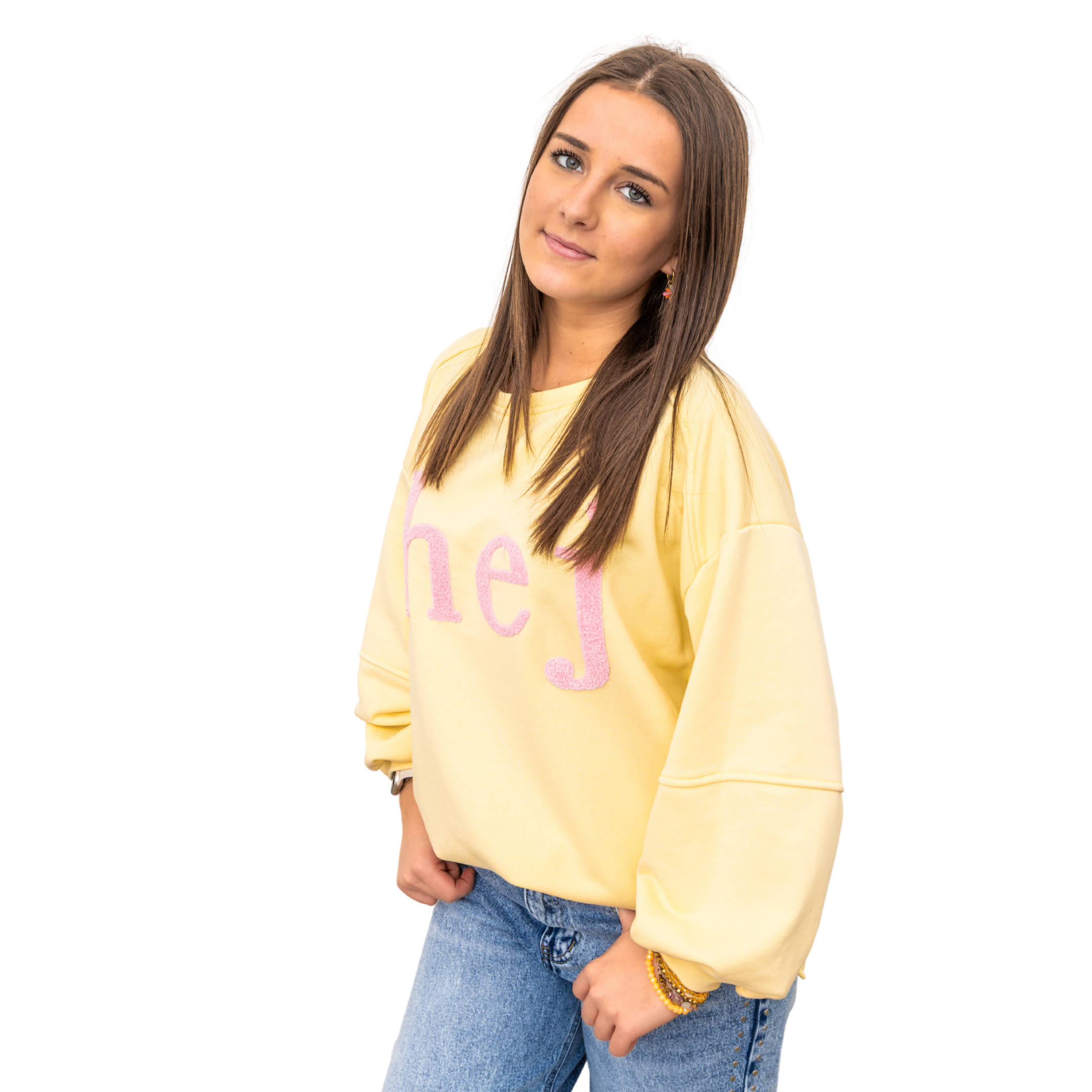 Hej Sweater – Yellow