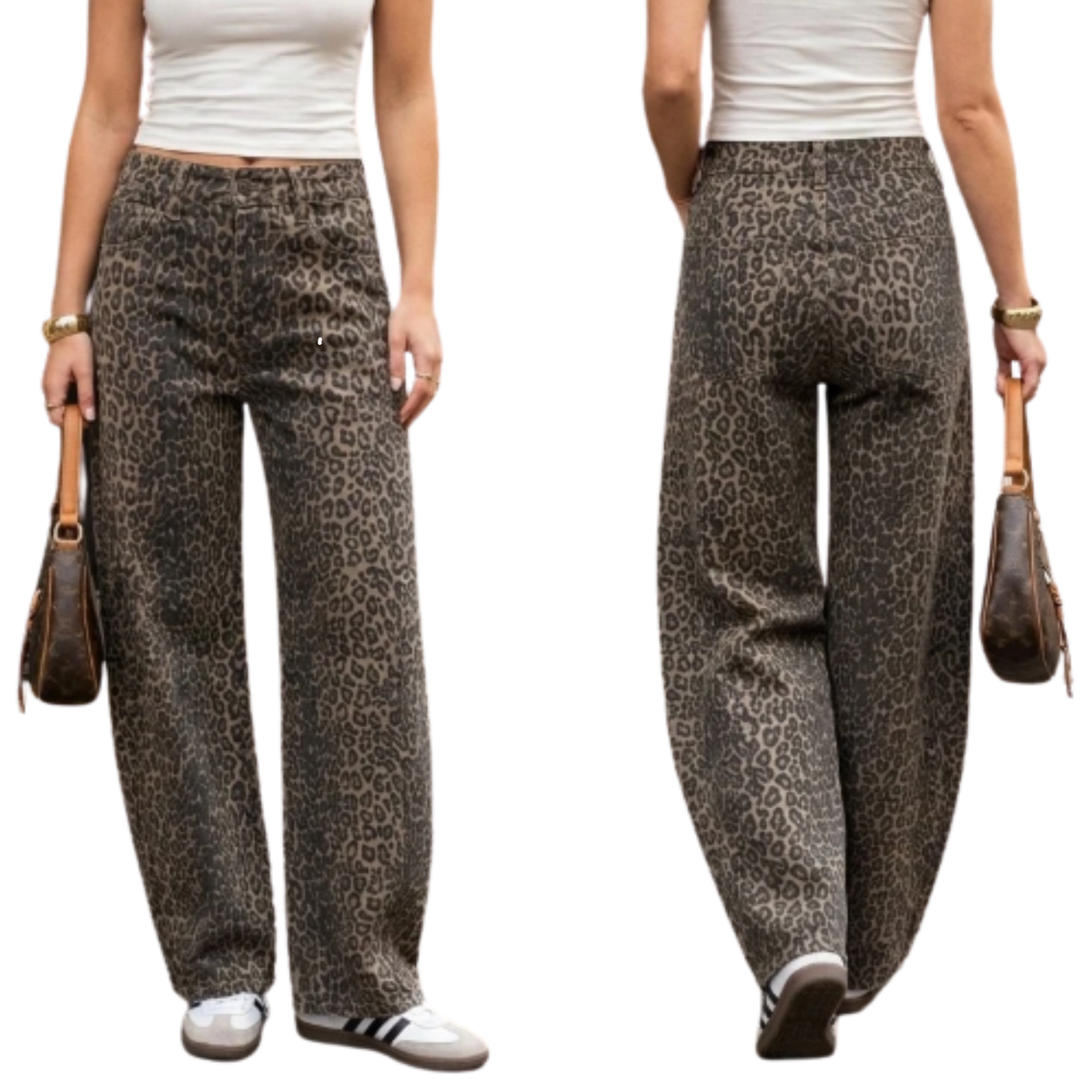 Wild Leo Balloon Jeans 🐆