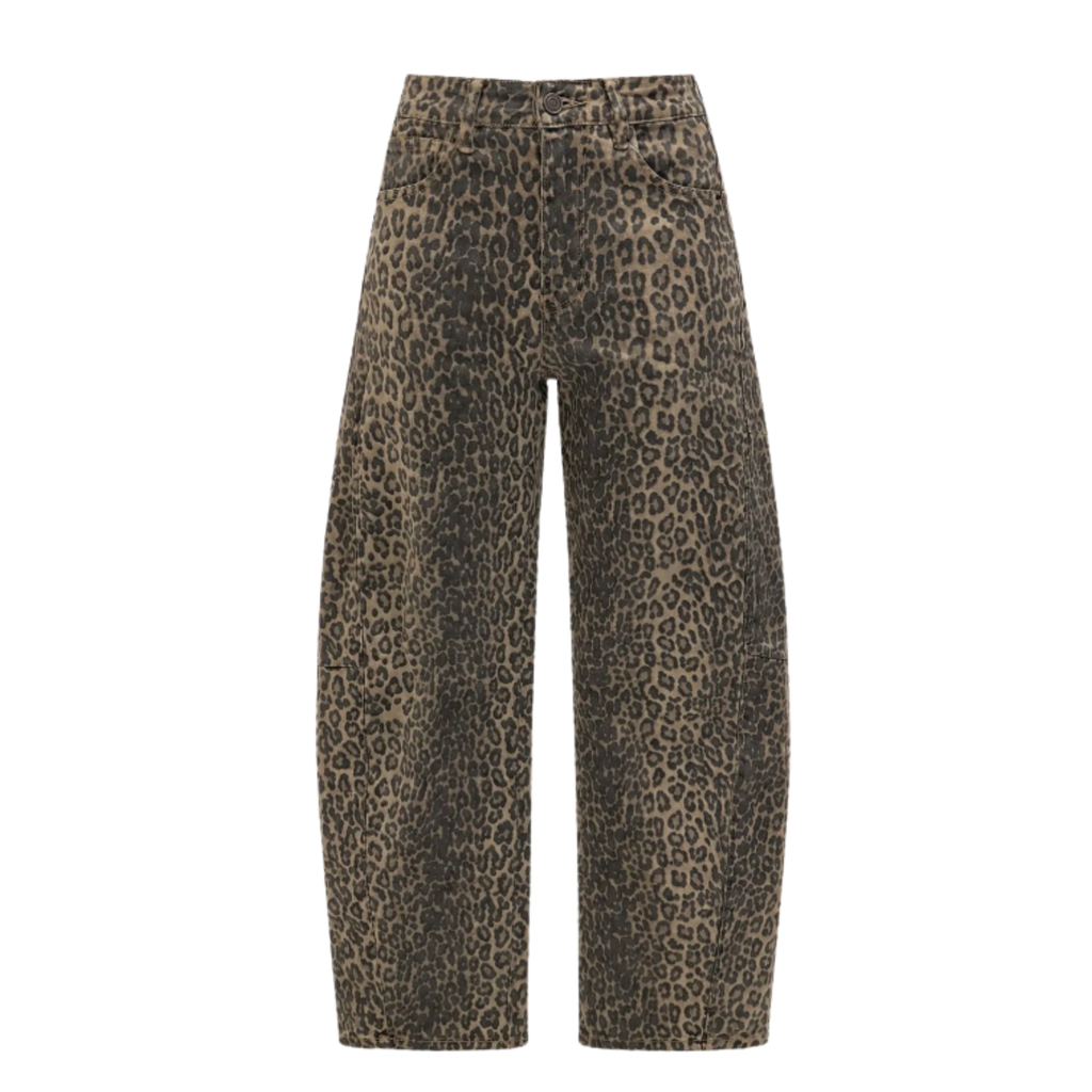 Wild Leo Balloon Jeans 🐆