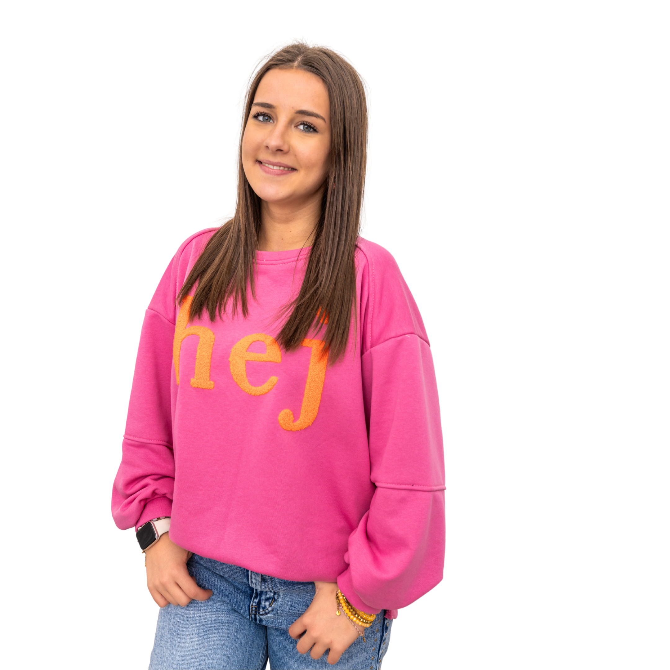 Hej Sweater – Fuchsia Pink