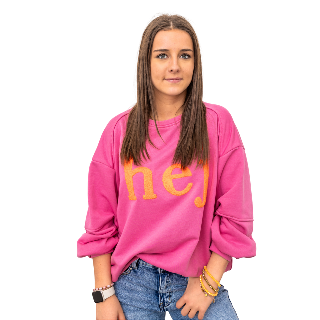 Hej Sweater – Fuchsia Pink