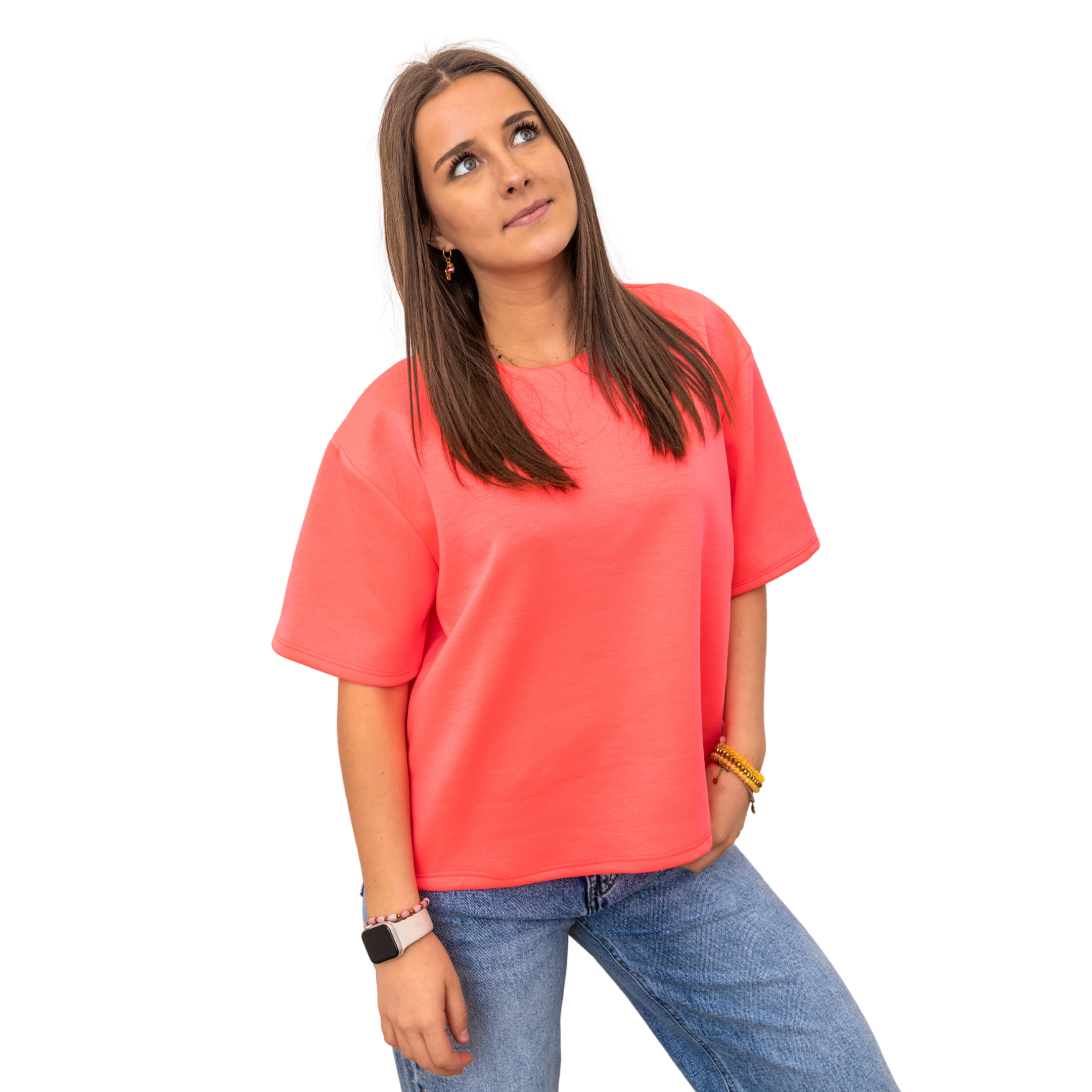 Soft Summer T-shirt - Neon Pink