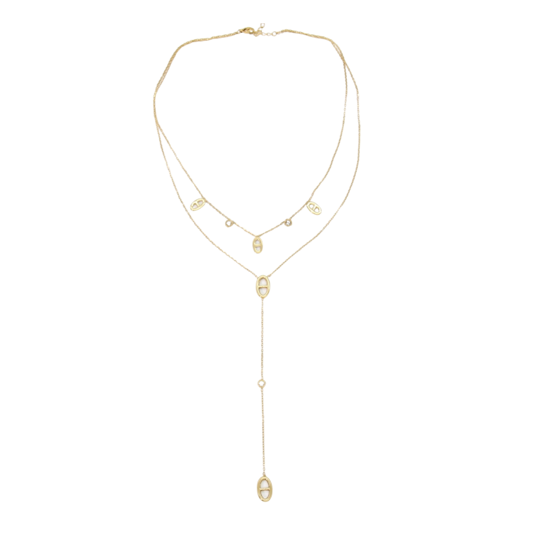 Golden Layers Necklace ✨