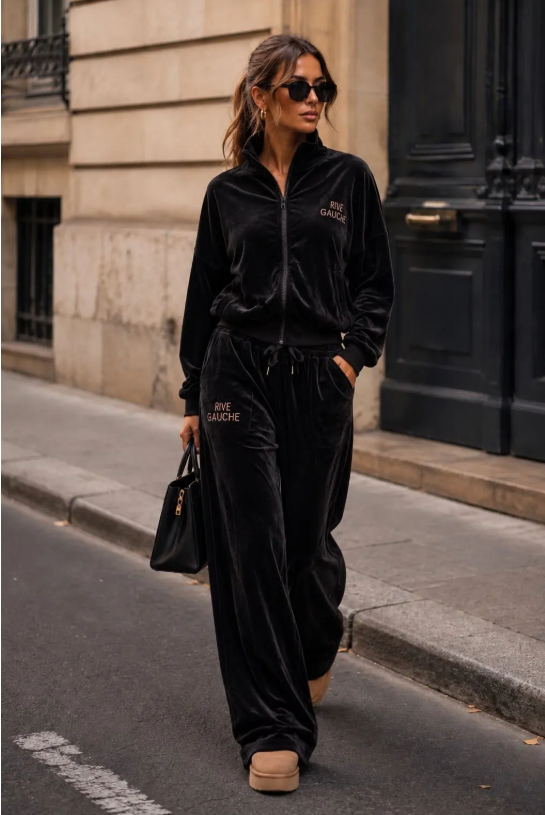Velvet Vibe Set – Black 🖤