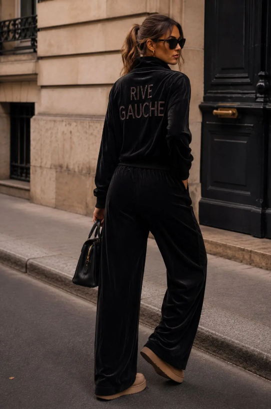 Velvet Vibe Set – Black 🖤
