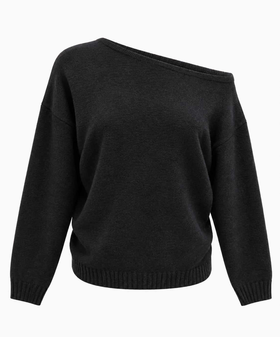Ella - Sweater - Zwart - voorzijde