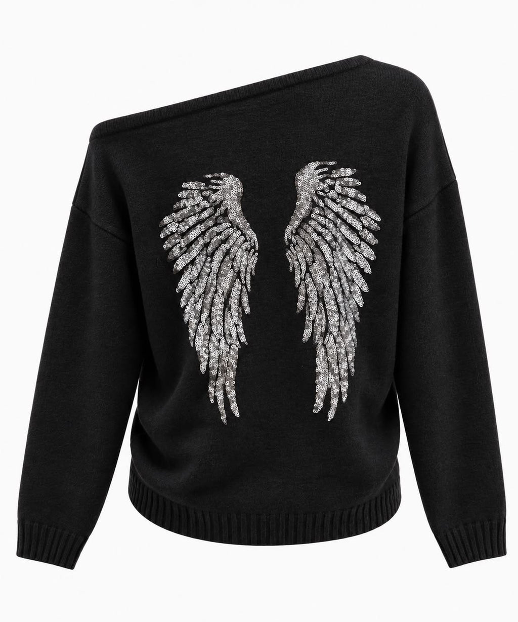 Ella - Sweater - Zwart