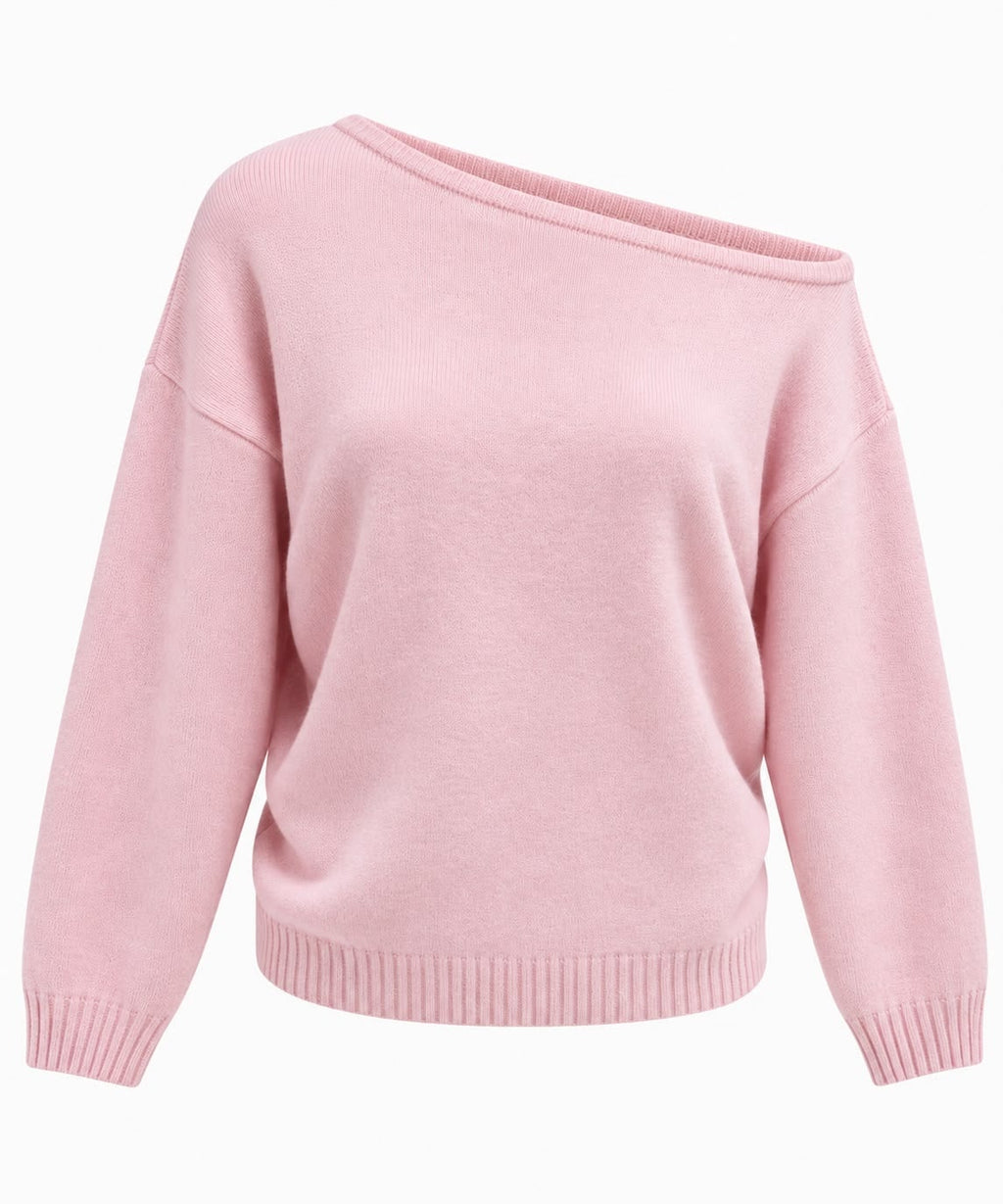 Ella - Sweater - Roze - voorzijde