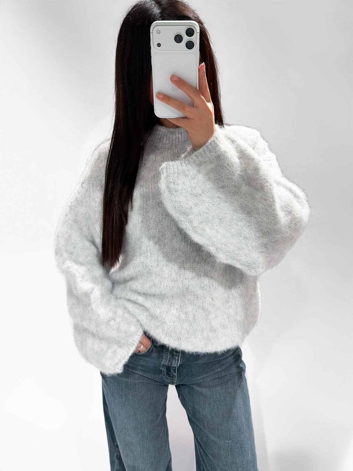 Molly - Sweater - Grijs