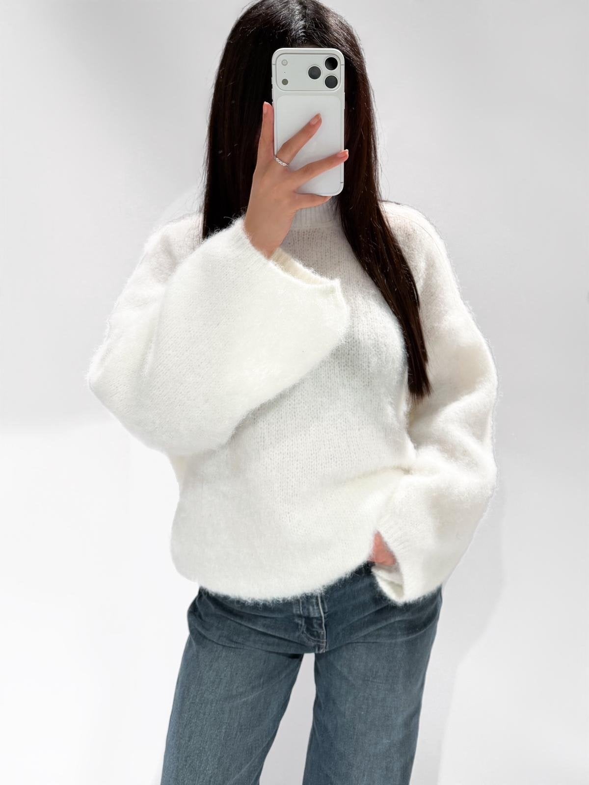 Molly - Sweater - Wit