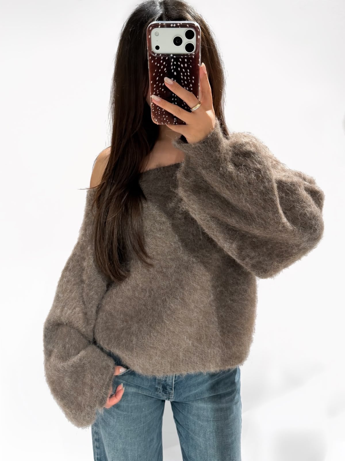 Nelly - Sweater - Taupe