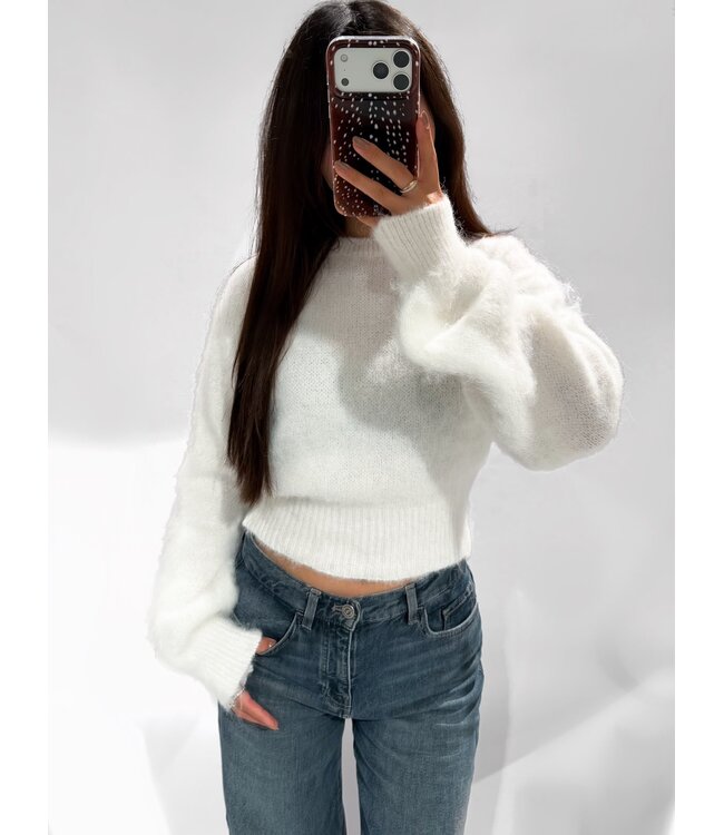 Ella - Sweater - Wit